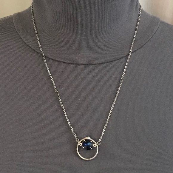 Moiraine's Necklace Wheel of Time Aes Sedai Blue Ajah Handmade Serpent Necklace - Picture 3 of 16